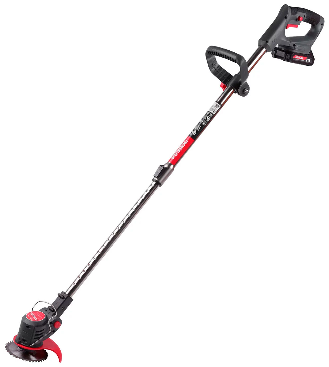 

Триммер аккумуляторный Победа ТА 202 (250205202), Серый