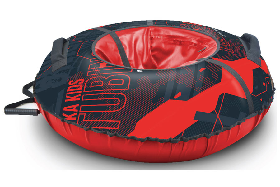 Изображение товара Тюбинг Ника принтованный (ТБ2К-70) коллаж красный