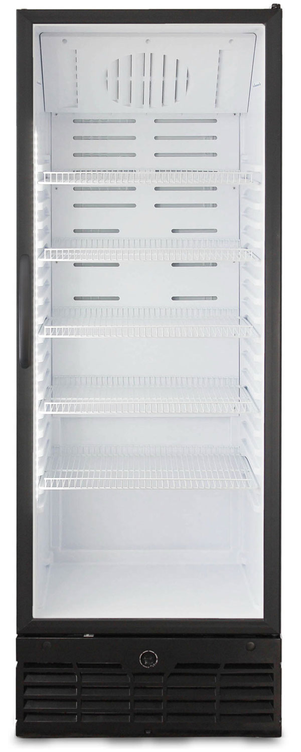 Изображение товара Холодильная витрина Бирюса B461RN черный фронт с динамическим охлаждением