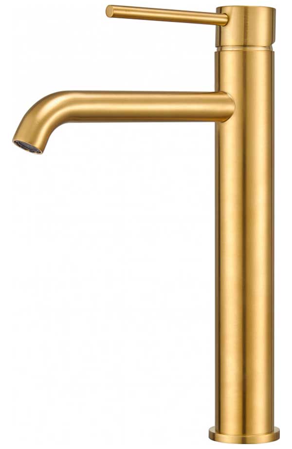 Изображение товара Смеситель для раковины Milacio Ultra, золото (MCU.551.GD)