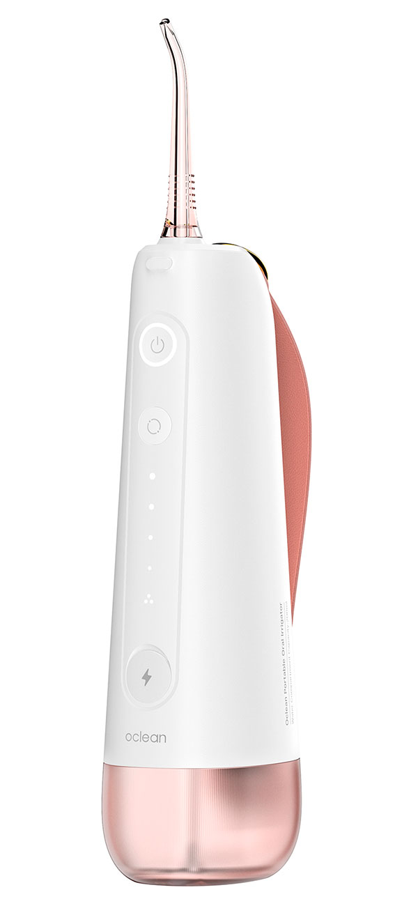 Изображение товара Портативный умный ирригатор Oclean W10 розовый 5 режимов 2 насадки