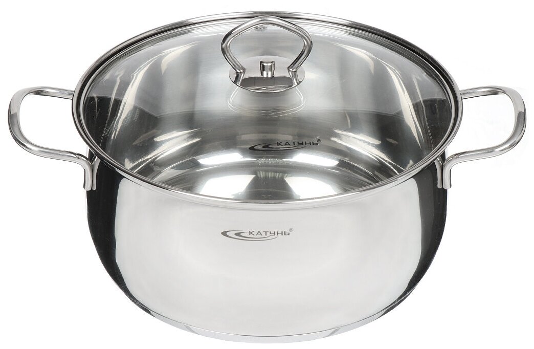 Изображение товара Кастрюля Катунь Лира 5.2 л с крышкой 24 см