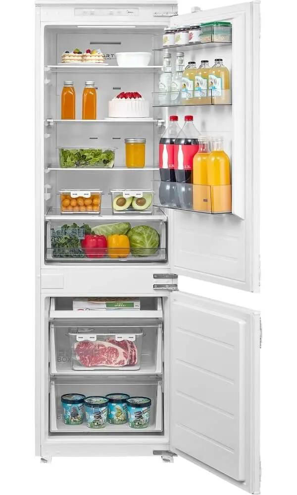 Изображение товара Встраиваемый двухкамерный холодильник Midea MDRE368FGE01