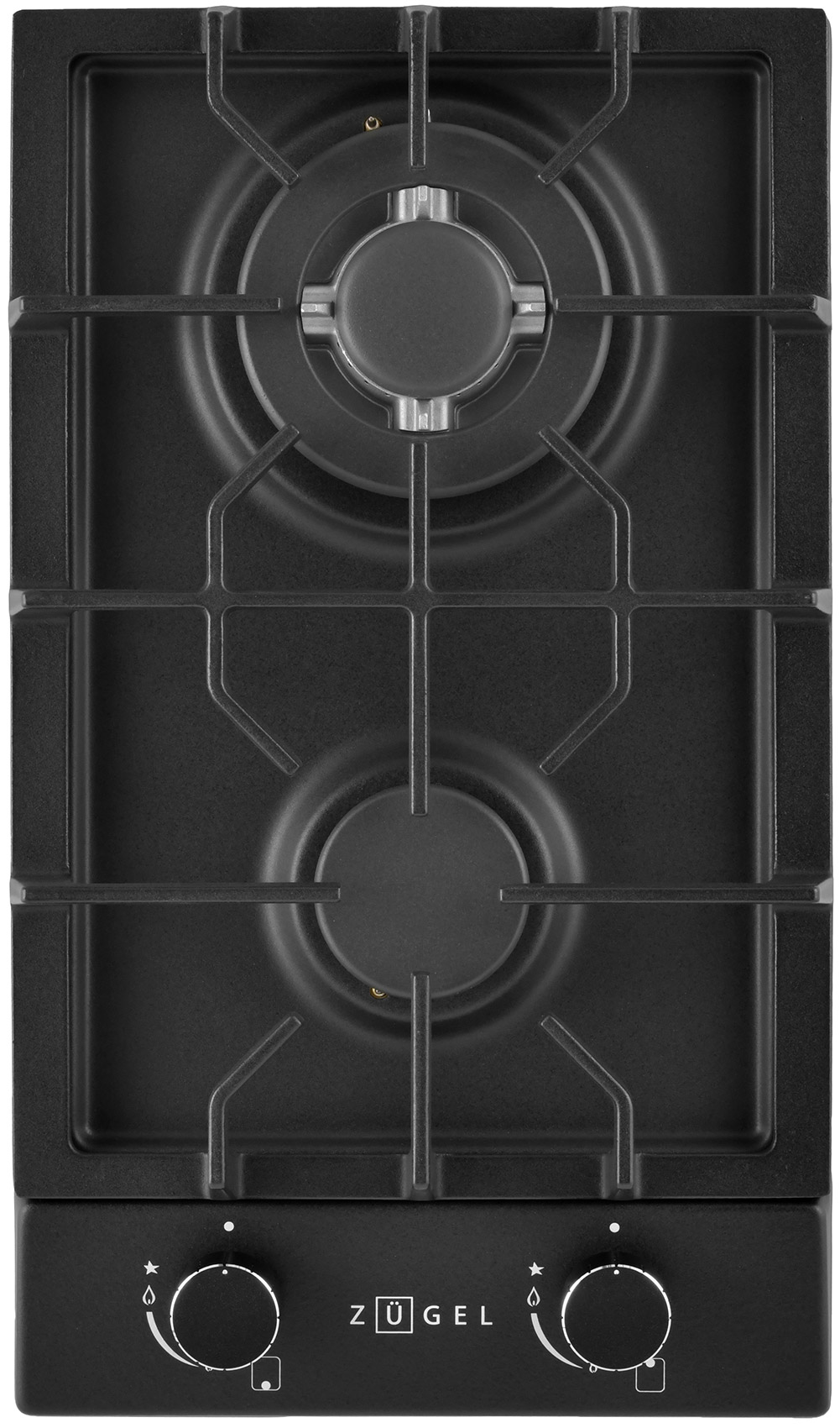 

Газовая варочная панель Zugel ZGH290B, Черный