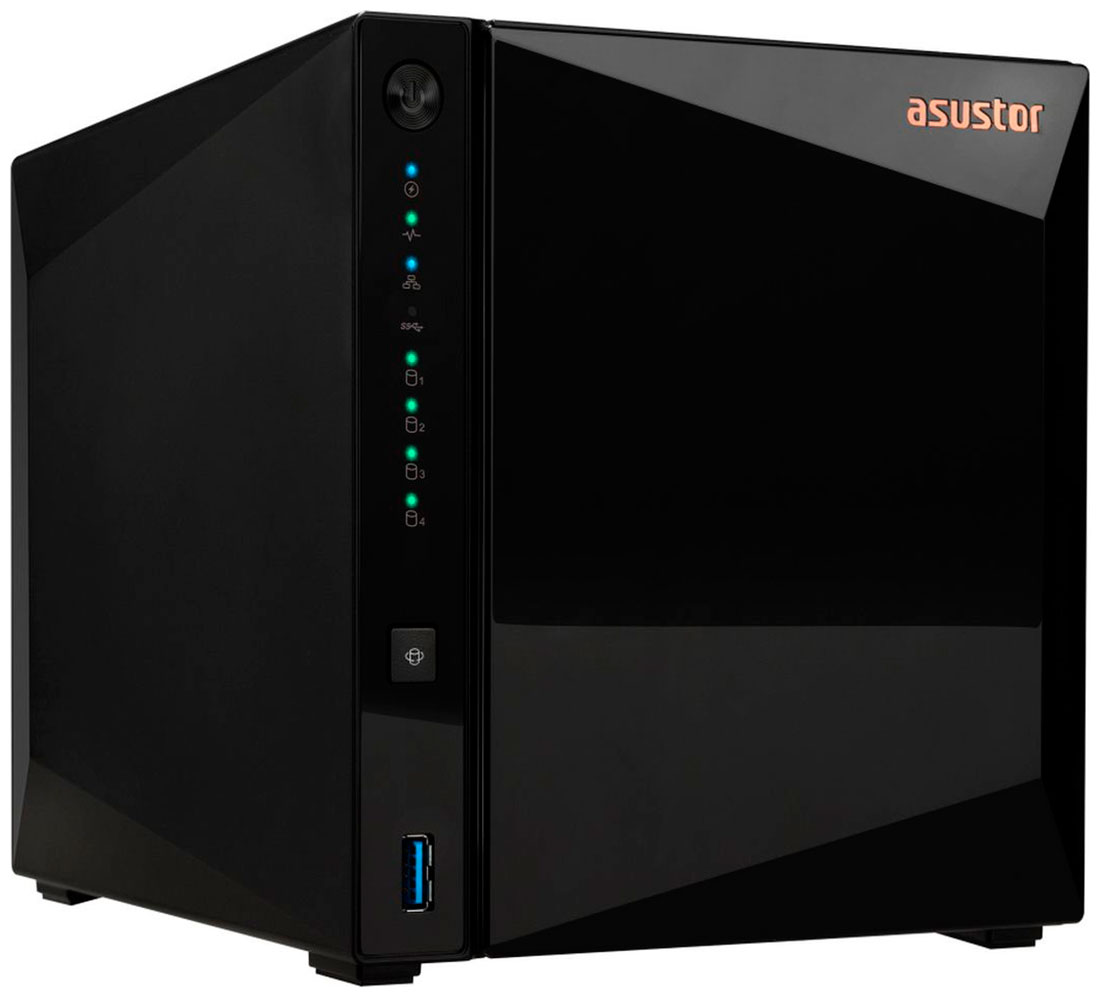 Изображение товара Сетевое хранилище Asustor AS3304T V2 4 отсека 72 Тб 25 Вт