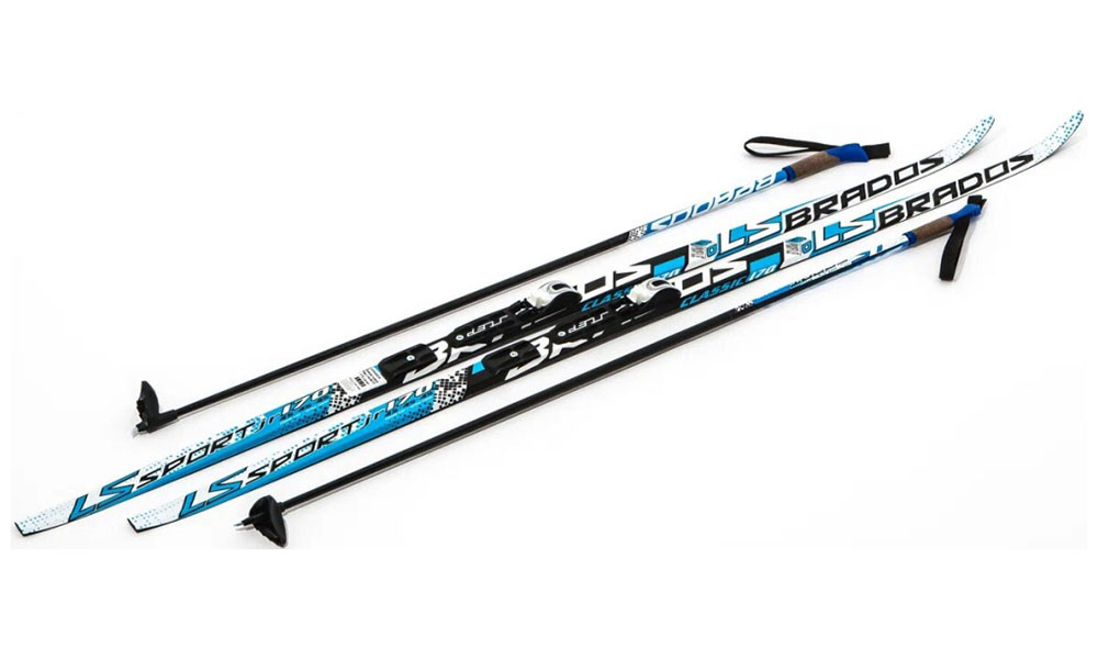 Изображение товара Лыжи беговые STC NNN - 200 WAX Brados LS Blue