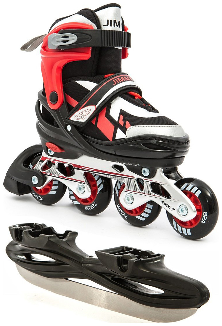 Изображение товара Раздвижные коньки CALAMBUS Jimmy COMBO ролики и ледовые для взрослых и детей