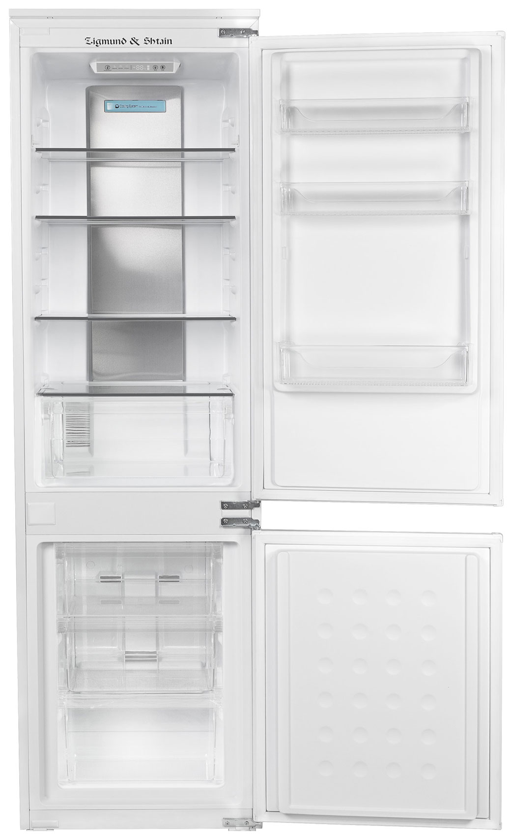 Изображение товара Встраиваемый двухкамерный холодильник Zigmund & Shtain BR 20 X с системой No Frost