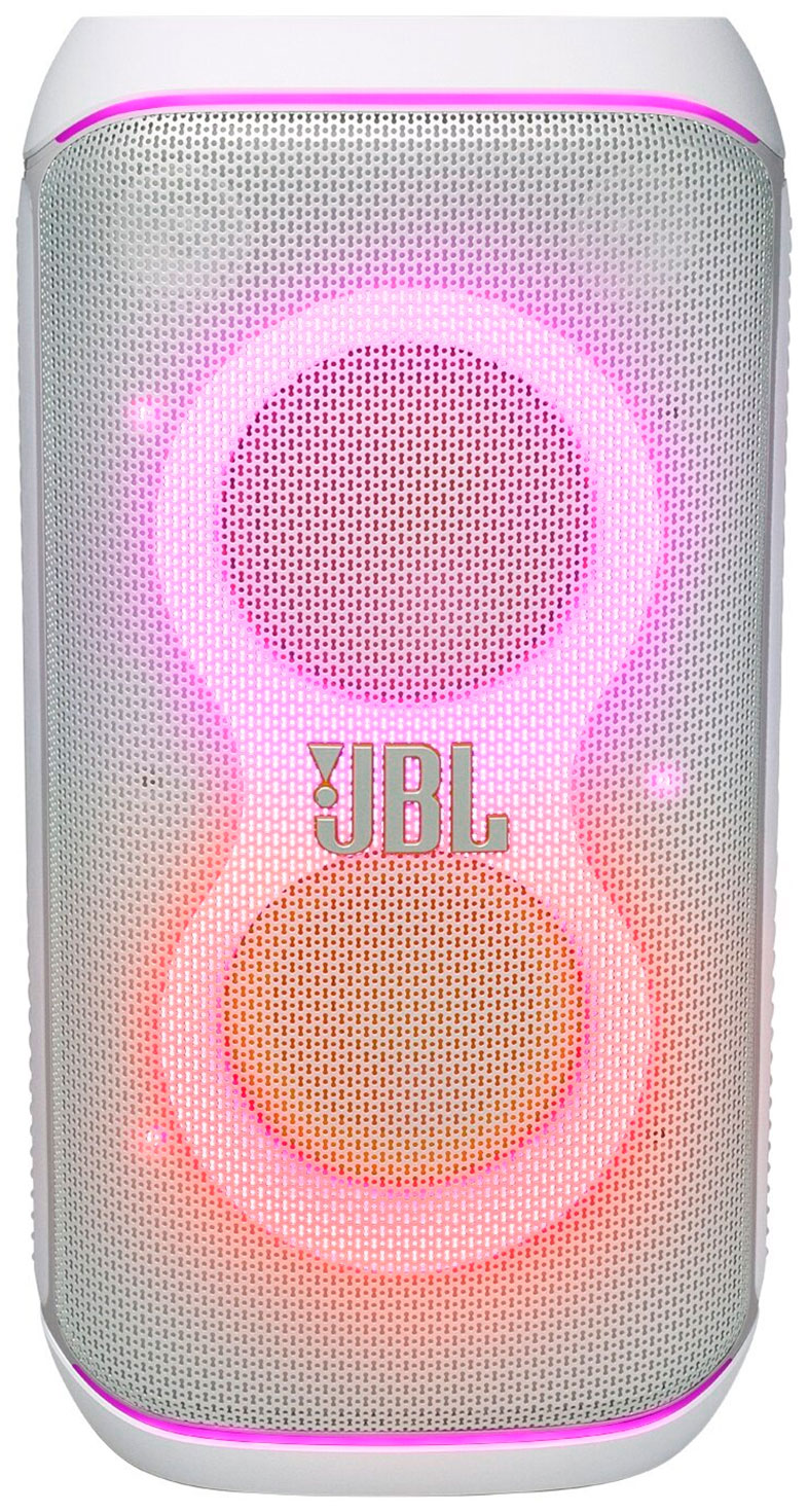 Изображение товара Портативная аудиосистема JBL Partybox Club 120 белый с мощным звуком и световыми эффектами