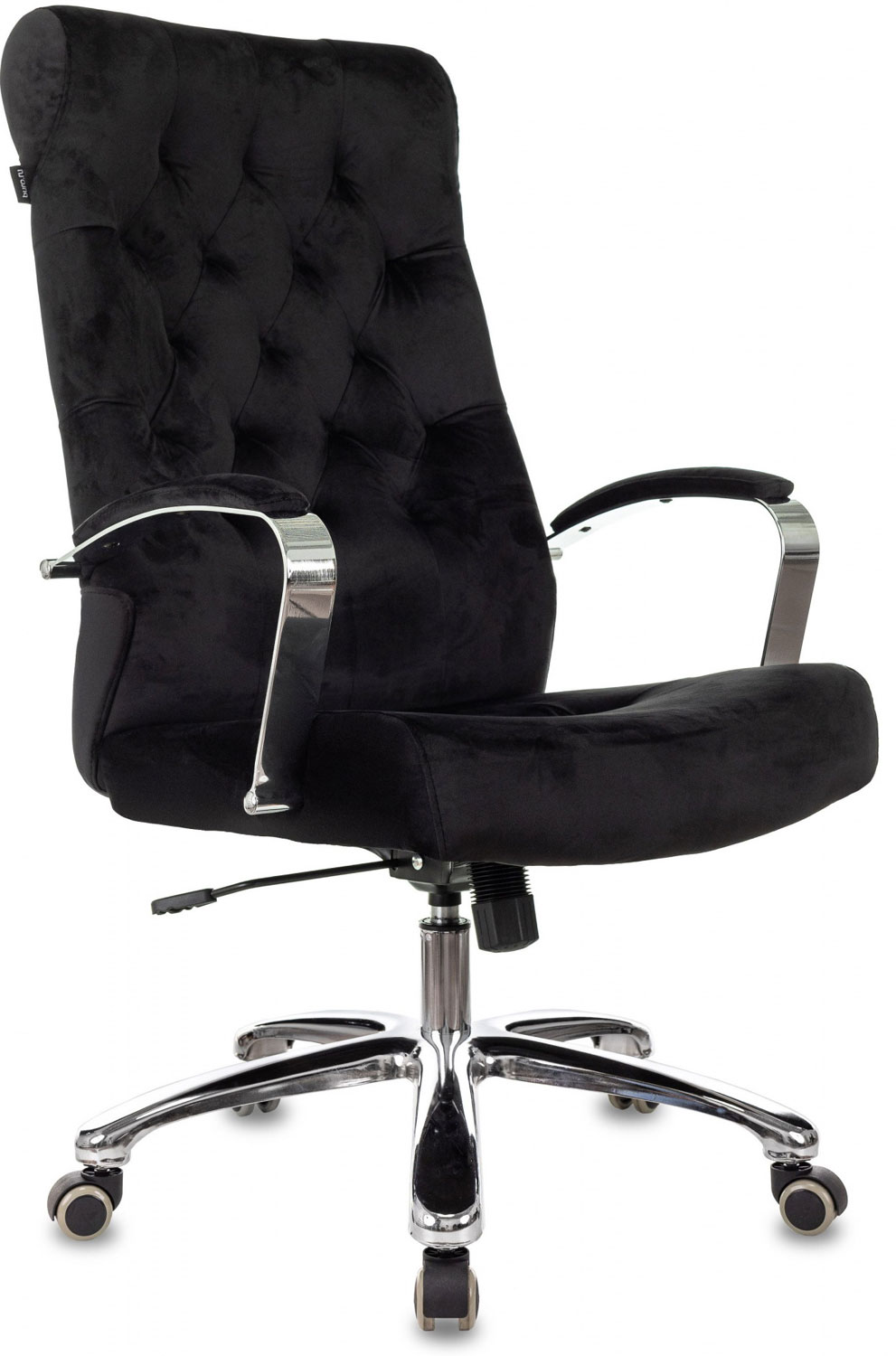 Изображение товара Кресло руководителя Бюрократ T-9928SL Fabric Черное хромированное