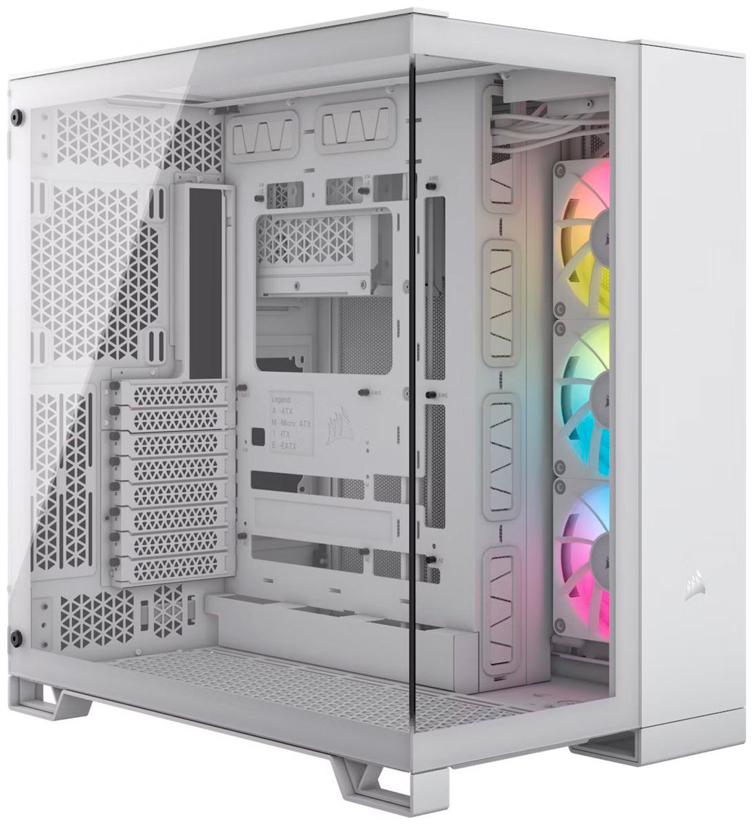 Изображение товара Компьютерный корпус Corsair iCUE LINK 6500X RGB White (CC-9011270-WW)