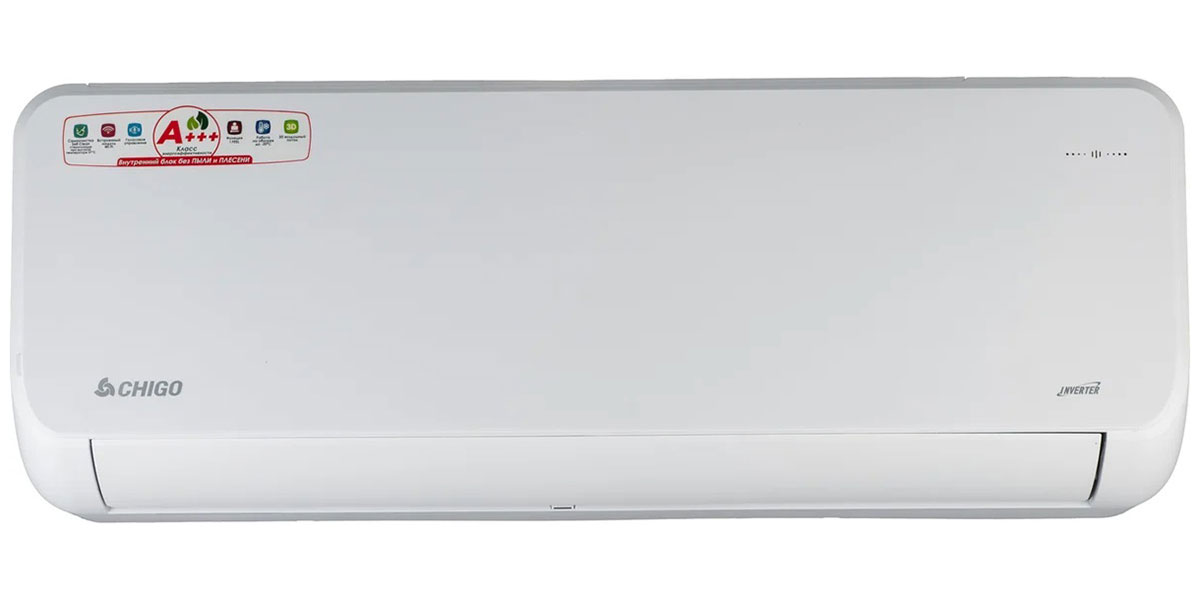 Изображение товара Кондиционер сплит-система Chigo CS-35V3G-1K268 белый inverter 35 м2 энергосбережение