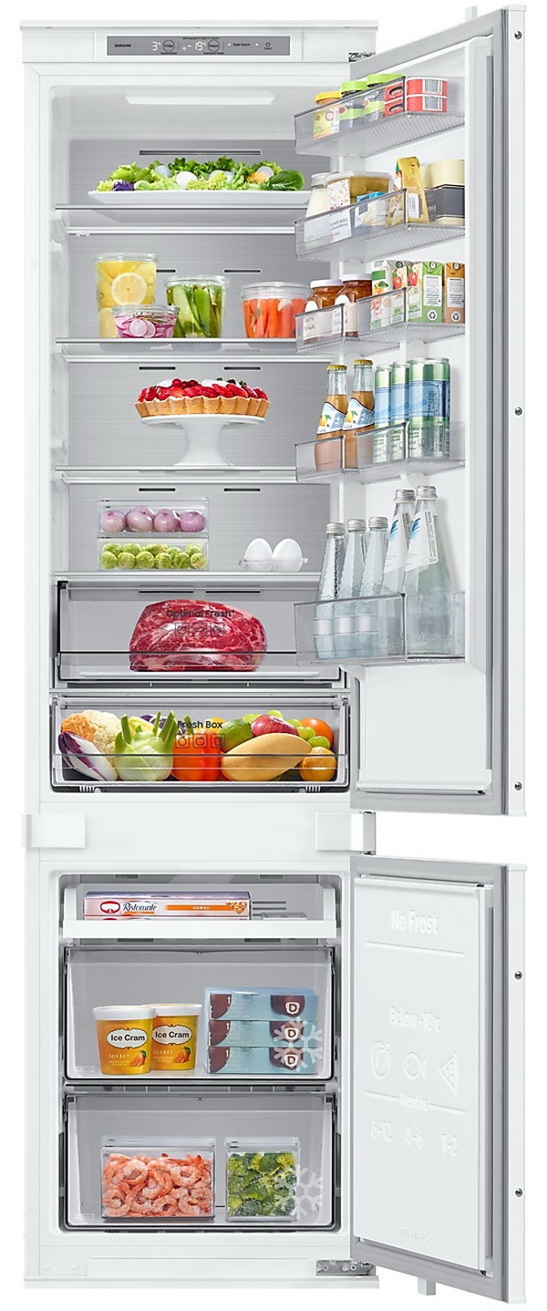 Изображение товара Встраиваемый двухкамерный холодильник Samsung BRB80F30BES0EO с No Frost и WiFi