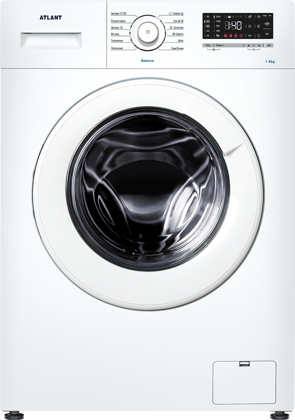 Изображение товара Стиральная машина Atlant СМА-60У1218-Т-00