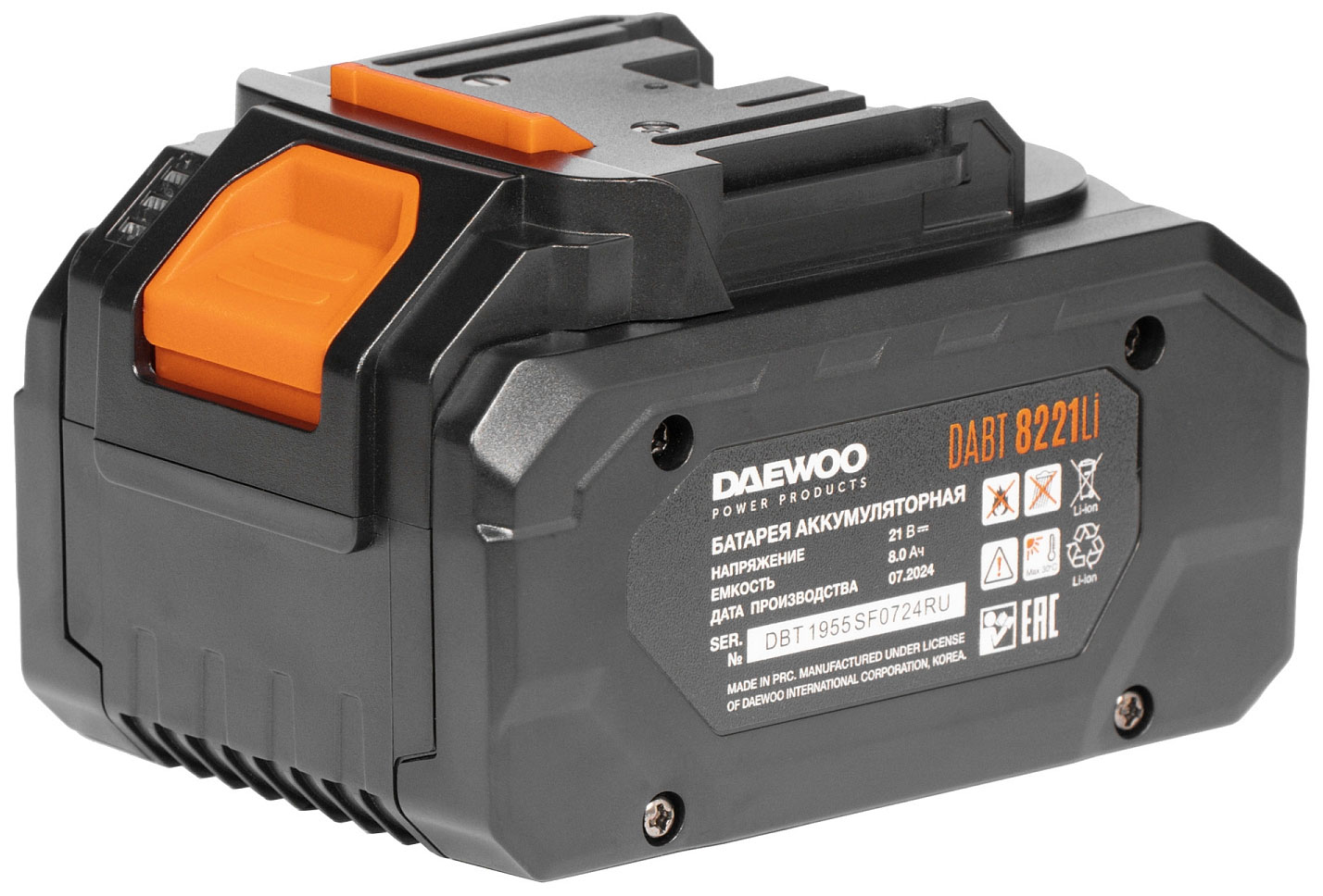 Изображение товара Батарея аккумуляторная Daewoo Power Products DABT 8221Li