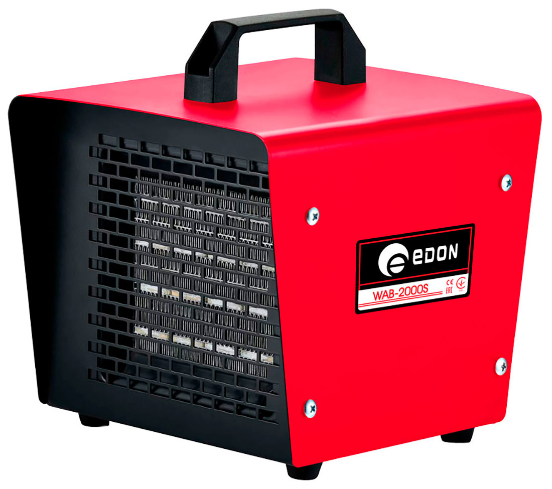 Изображение товара Электрическая тепловая пушка Edon WAB-2000S с регулировкой температуры 155 м3/ч