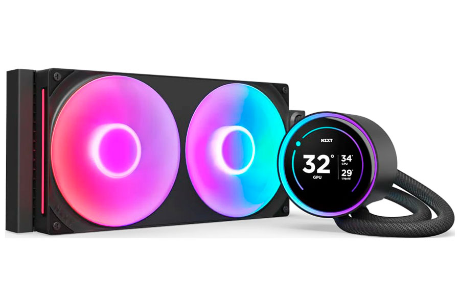 Изображение товара СЖО для процессоров NZXT Kraken Elite 280 RGB Black (RL-KR28E-B2)