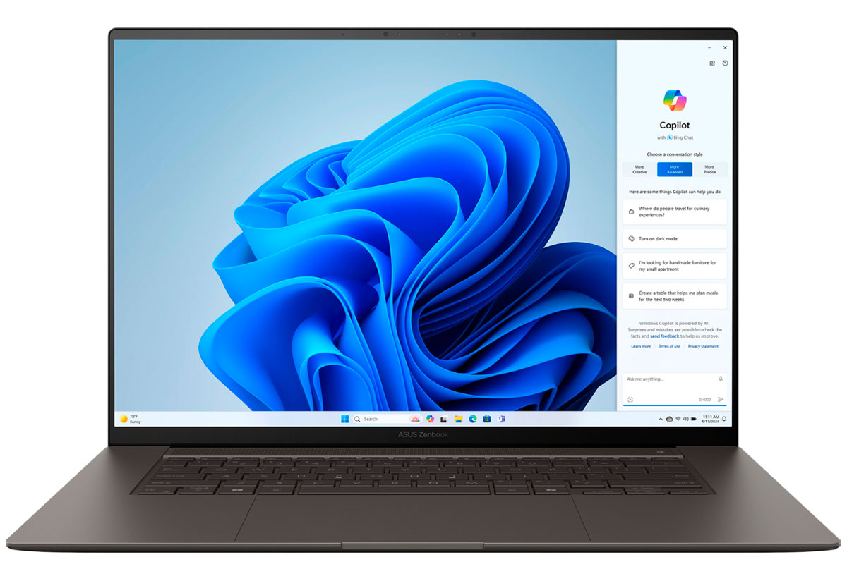 Изображение товара Ноутбук Asus ZenBook 16 OLED мощный легкий с процессором Ryzen 9 12 ядер 32 Гб DDR5