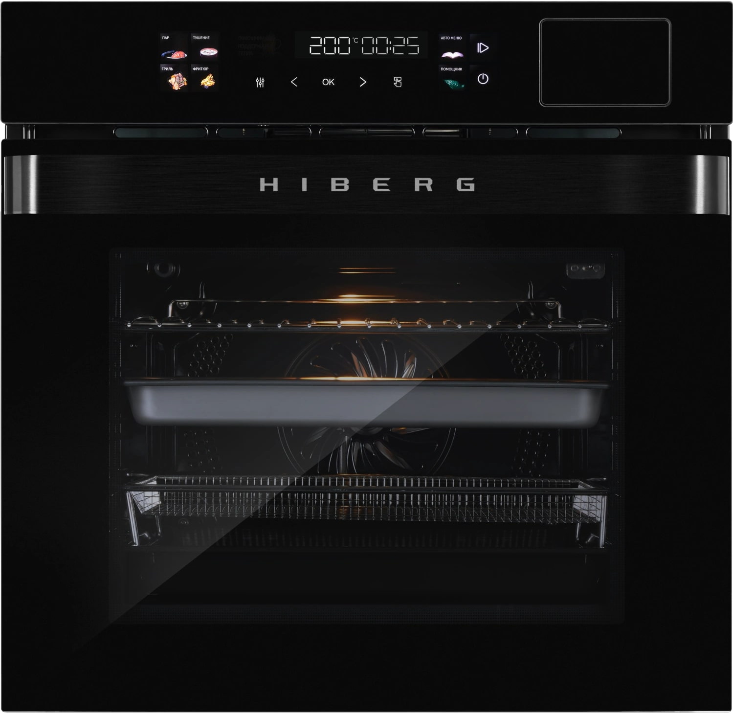 Изображение товара Электрический духовой шкаф Hiberg S-VMF 6515 B SMART