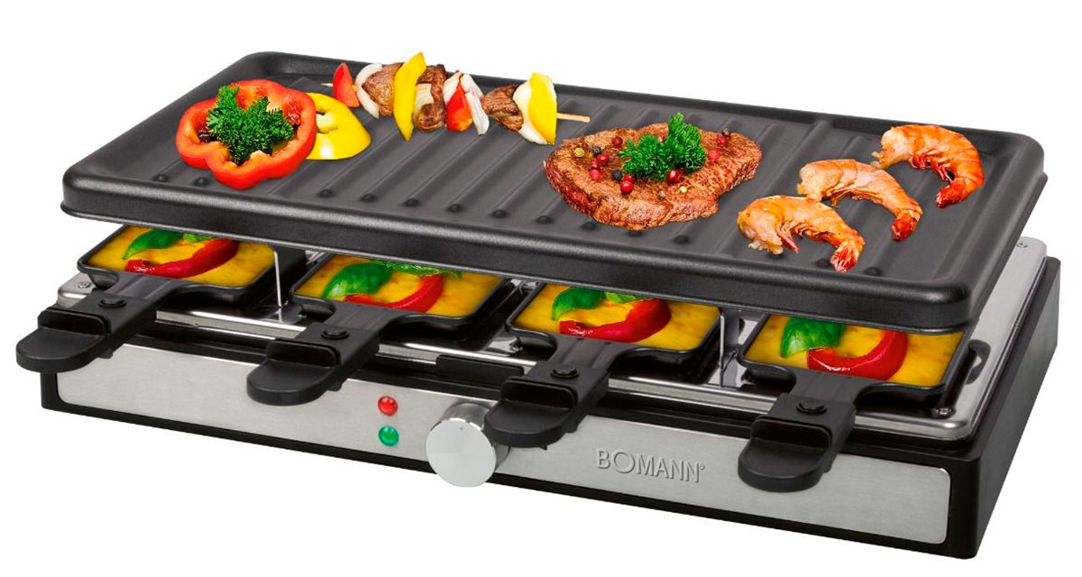 Изображение товара Раклетница Bomann RG 6039 CB schwarz