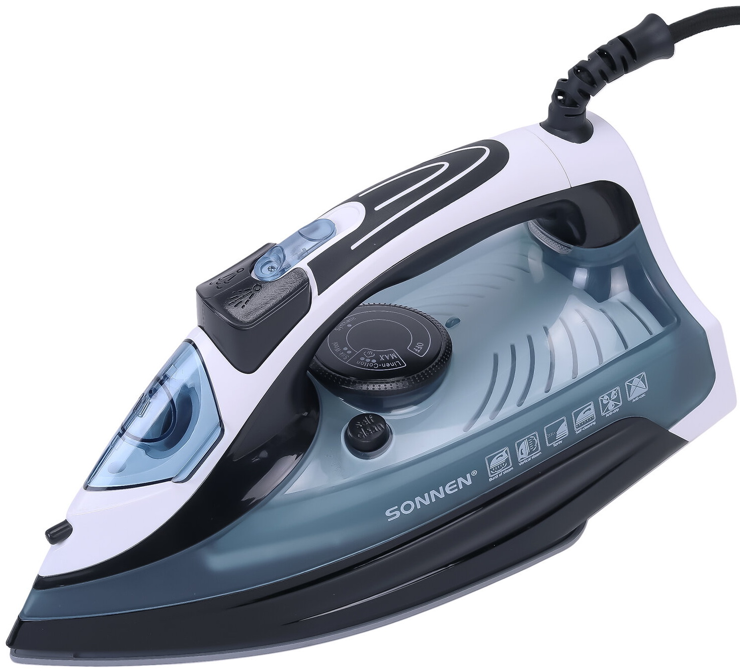 Изображение товара Утюг Sonnen SI-2283 с функциями отпаривания и антикапля 2400 Вт