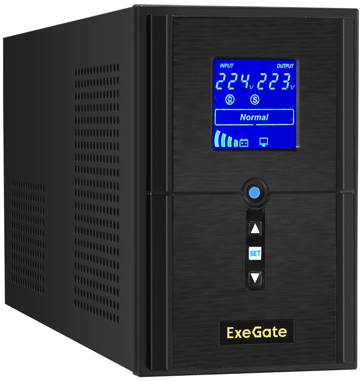 Изображение товара ИБП для котла ExeGate SN-1500.LCD.AVR.2SH.1C13.USB