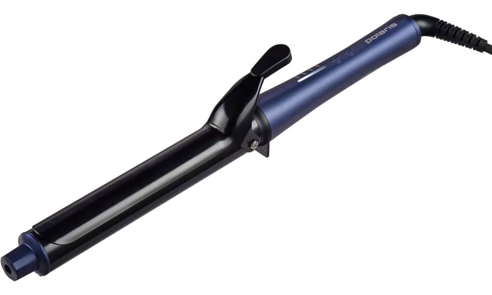 Изображение товара Электрощипцы для моделирования Polaris PHS 3219Mi синий Черный кварц 4 режима