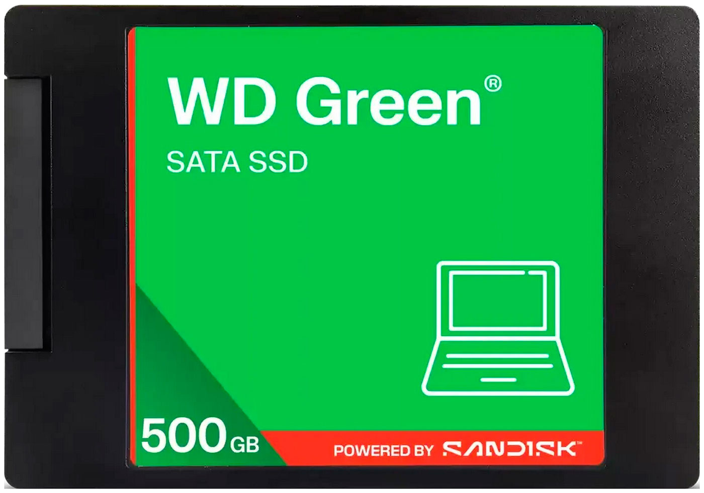 

SSD накопитель Western Digital 2.5 500GB Green SATA (WDS500G5G0A)