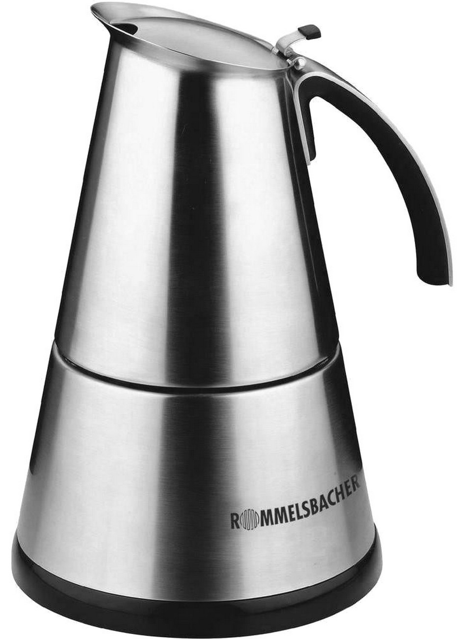Изображение товара Кофеварка Rommelsbacher EKO 366/E гейзерная нержавеющая сталь 356 Вт
