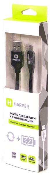 Изображение товара Кабель micro USB Harper SCH-330 black