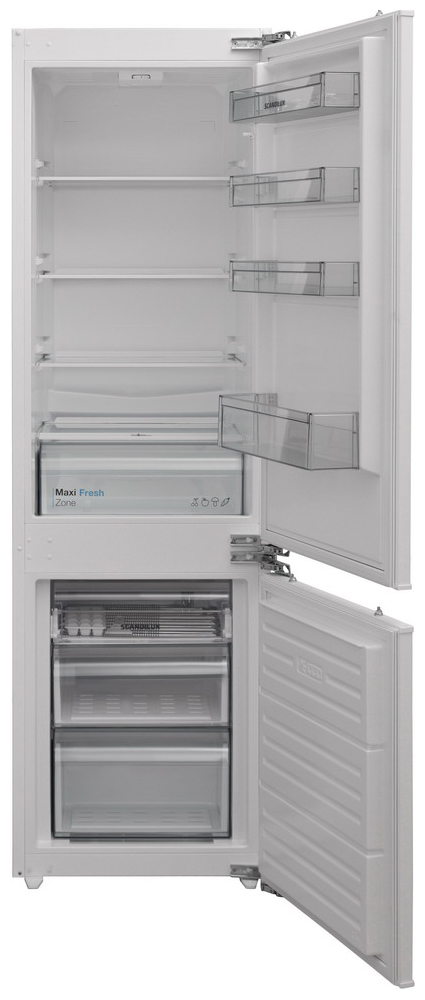 Встраиваемый двухкамерный холодильник Scandilux CSBI 256 M цена и фото