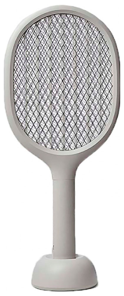 Мухобойка электрическая Solove Electric Mosquito Swatter (P1 Grey), серый 2in1 mosquito killer lamp electric shock mosquito swatter new intelligent household usb recharg eable bug zapper mosquito trap