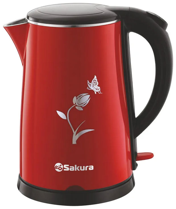 Чайник электрический Sakura SA-2159BR чайник sakura sa 2159br красный черный