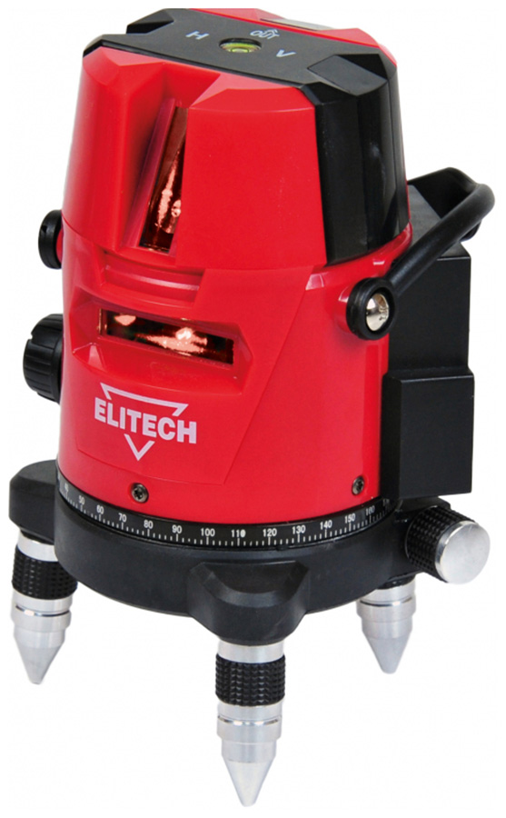 Нивелир Elitech ЛН 5/4В (E0306.005.00) лазерный уровень matrix ml01t 10 м ±0 5 мм 1 м 650 нм 5 8 штатив