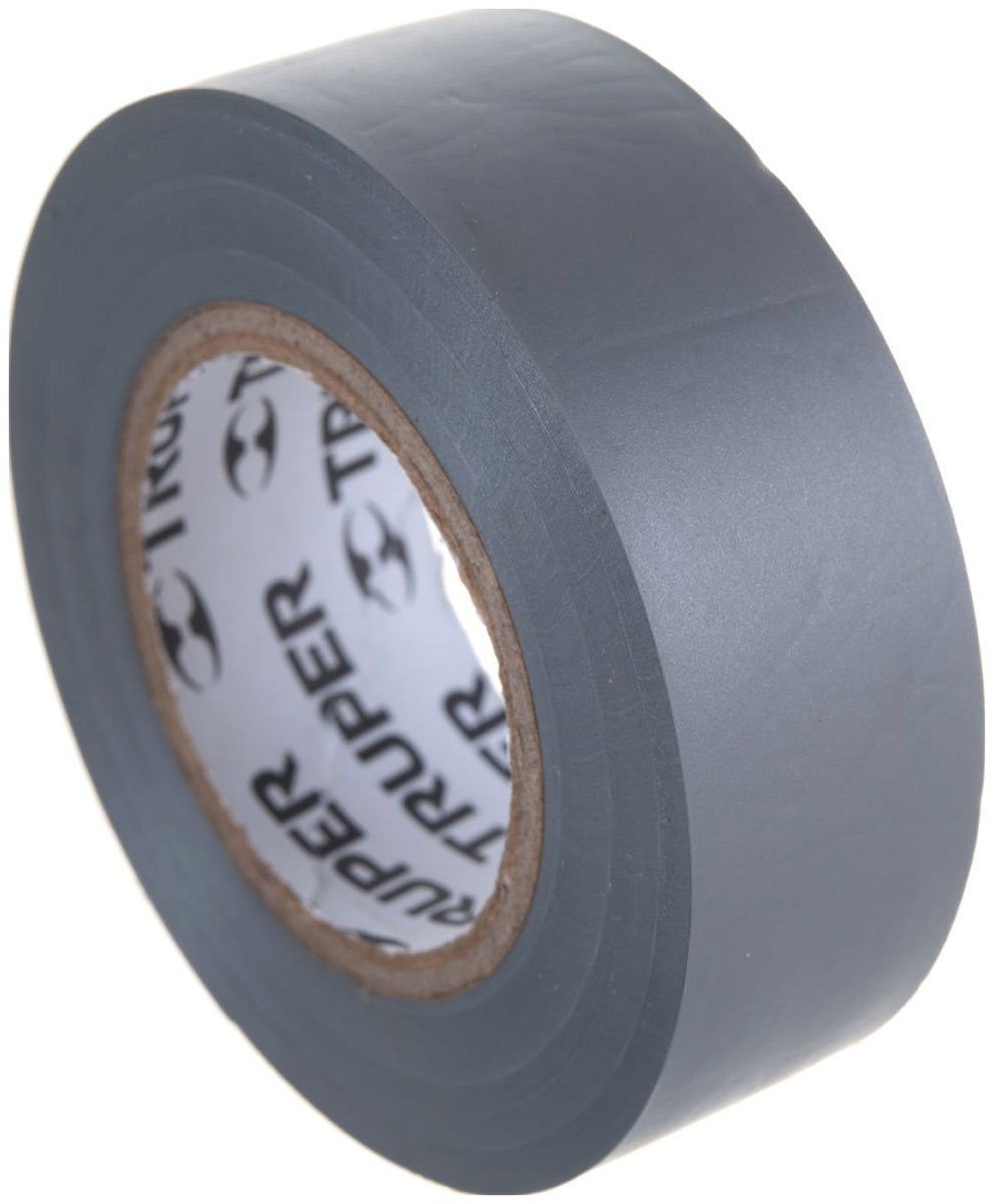 Изолента Truper 9 м ширина 19 мм акрил серая M-22G 13516 81₽