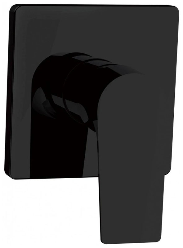 Изображение товара Смеситель для душа Aquanet Static Black AF330-50B черный матовый