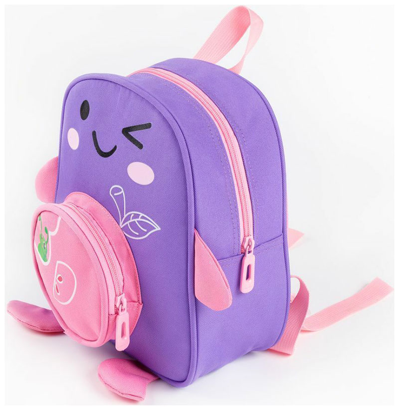 Рюкзак детский Amarobaby APPLE, фиолетовый (AMARO-604APP/22) цена и фото