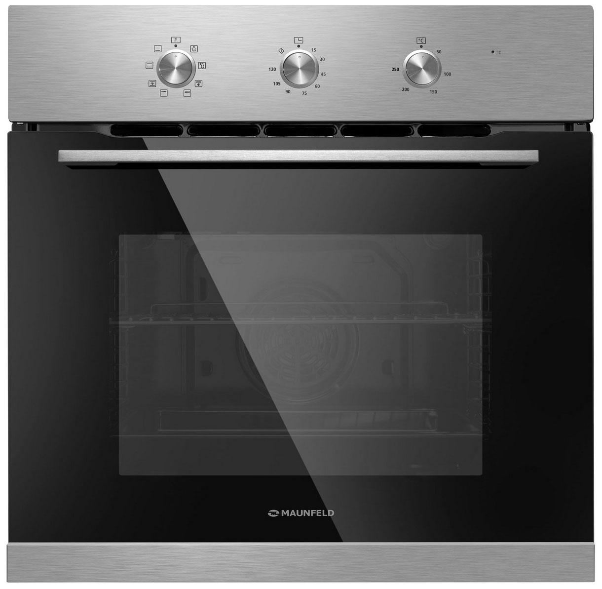 Изображение товара Электрический духовой шкаф Maunfeld MEOC708PS с паровой самоочисткой и конвекцией