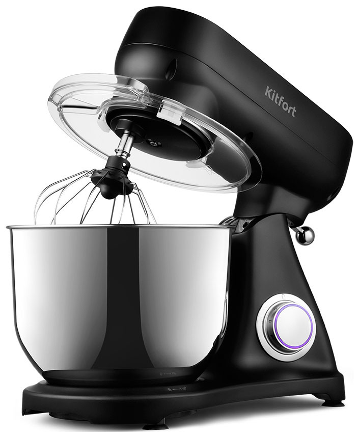 Изображение товара Мощный планетарный миксер Kitfort KT-3076 с чашей 6 л и 6 скоростями