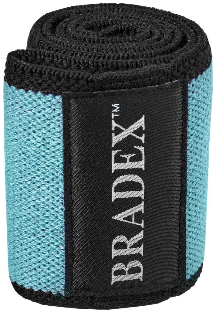 Текстильная фитнес резинка Bradex SF 0749 размер L нагрузка 17-22 кг тренажер педальный для ног и рук с регулируемой высотой bradex sf 0831