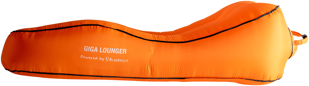 Надувной матрас-шезлонг Aerogogo GIGA CL1 оранжевый надувной матрас шезлонг aerogogo giga gs1 коричневый с автоматическим надуванием