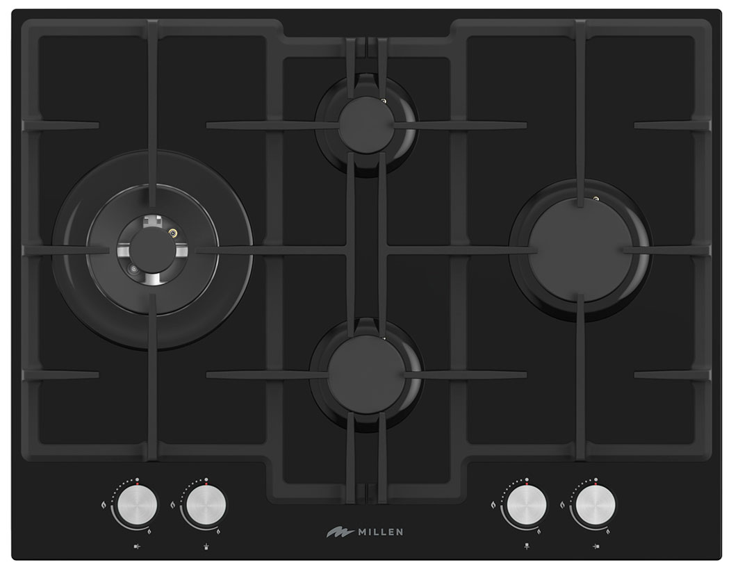 

Газовая варочная панель Millen MGHD 6501 BL, Черный