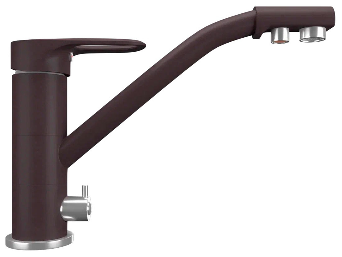 

Кухонный смеситель Ulgran UQ-010/трюфель (UQ-010-06), Коричневый