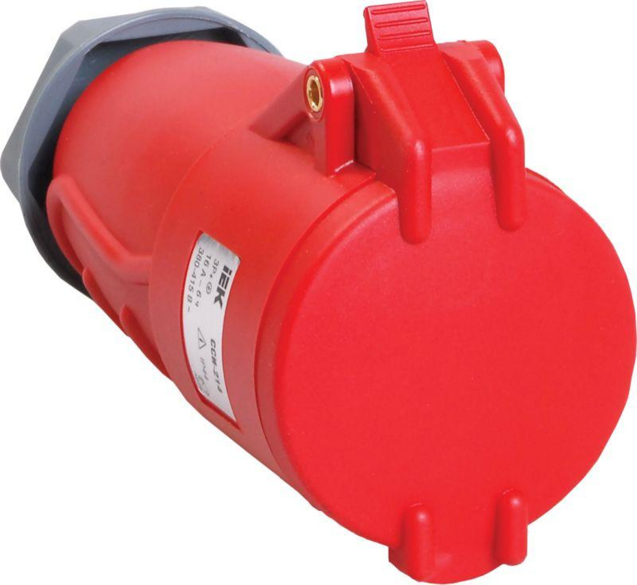 Изображение товара Изделия для электромонтажа IEK Magnum кабельная розетка 16А 380В IP44