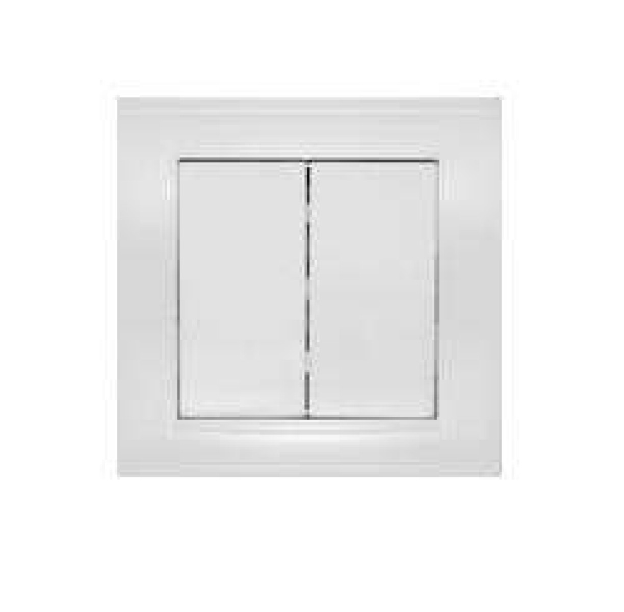 Изображение товара Выключатели, переключатели, диммеры Универсал Выключатель 2-кл. СП Бриллиант 10А IP20 бел. UNIVersal