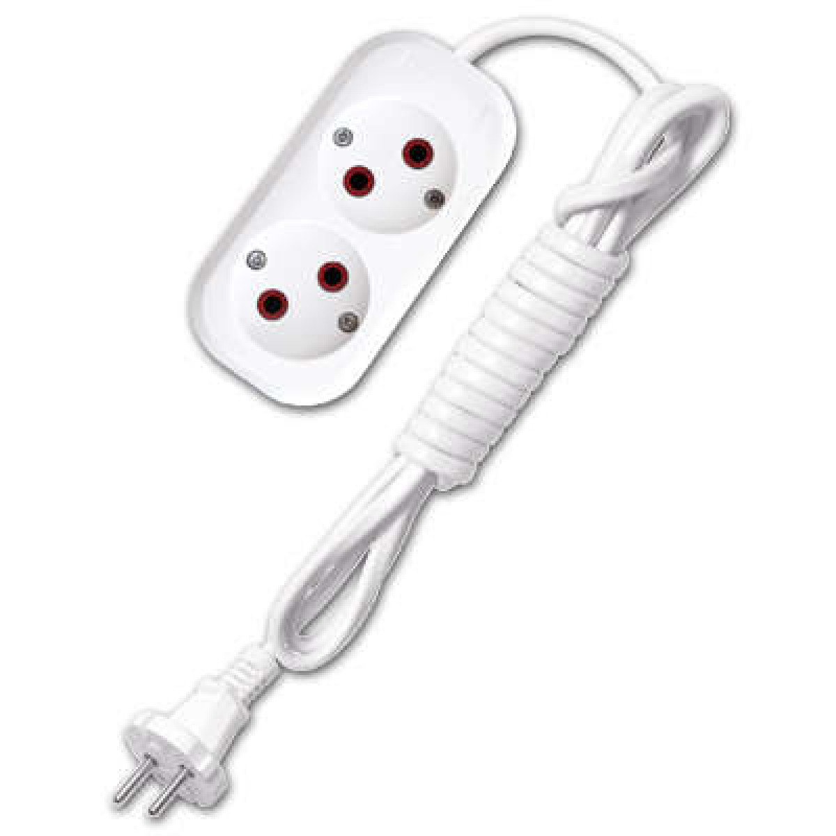 Изображение товара Переходник Удлинитель Универсал 2х2м без заземления IP20 6А У6-011