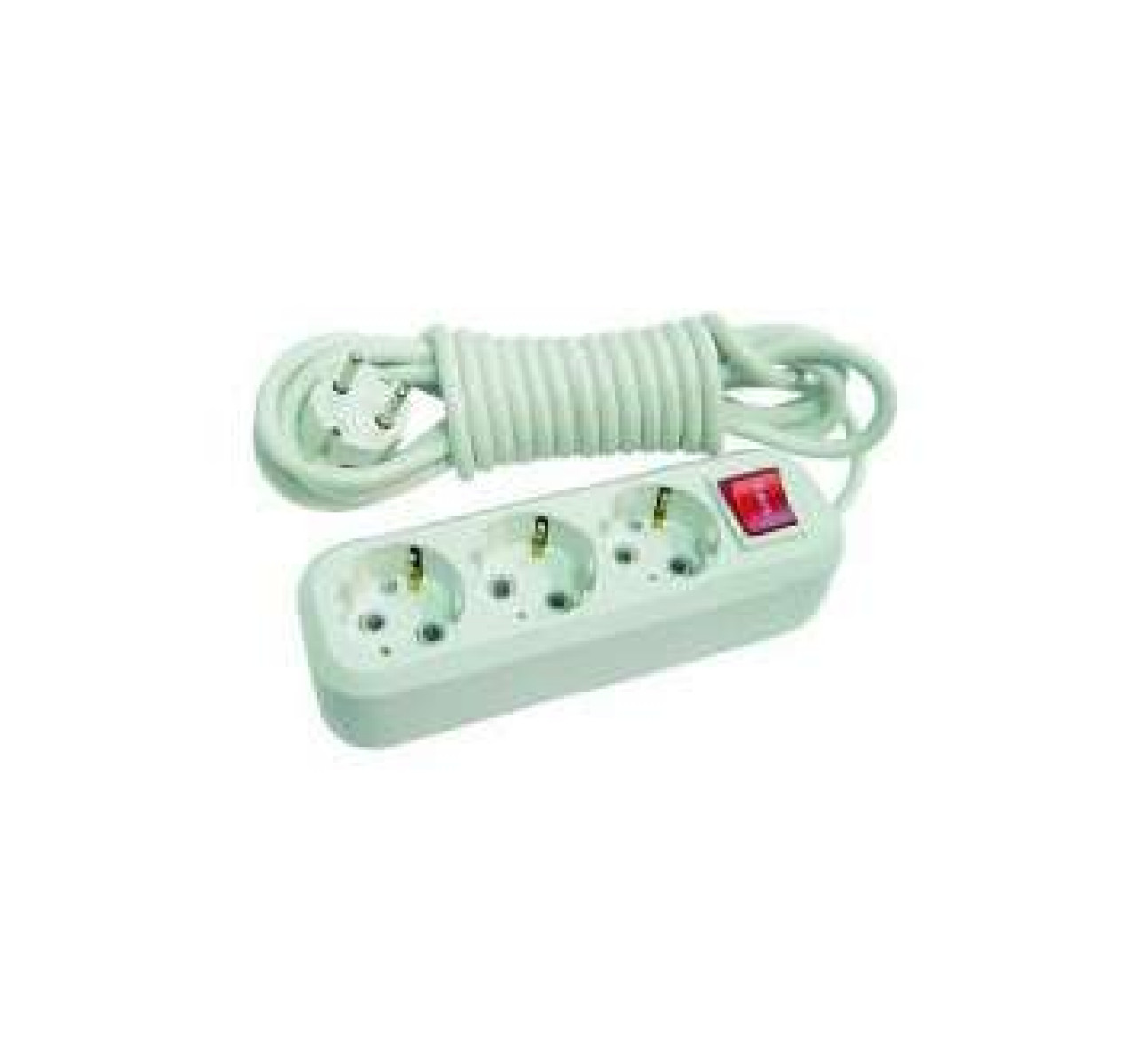 Изображение товара Мakel Удлинитель 3х5м IP20 с заземлением и выключателем