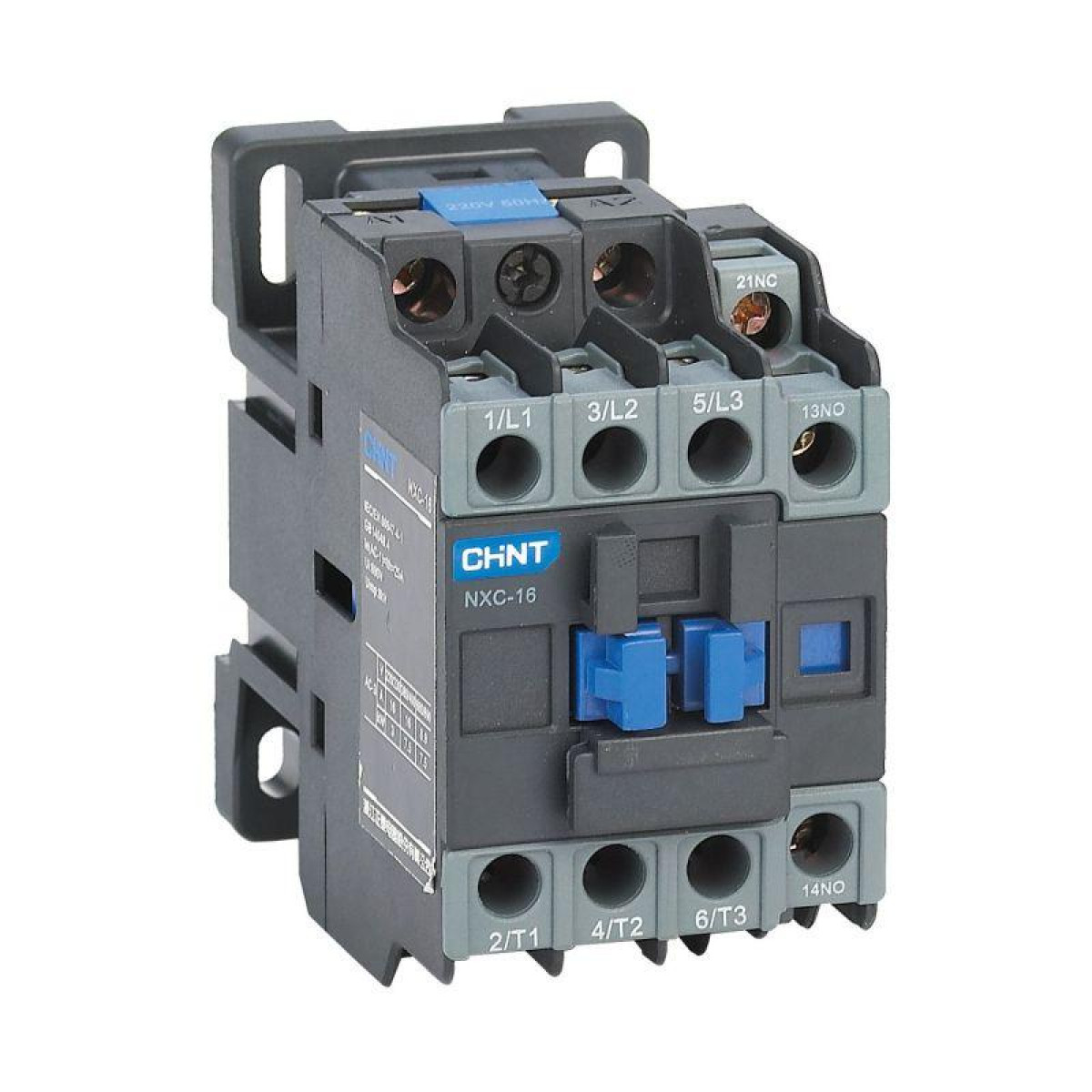 Изображение товара Контактор Chint NXC-16 16А 220В/АС3 1NO+1NC Изображение товара Контактор Chint NXC-16 16А 220В/АС3 1NO+1NC