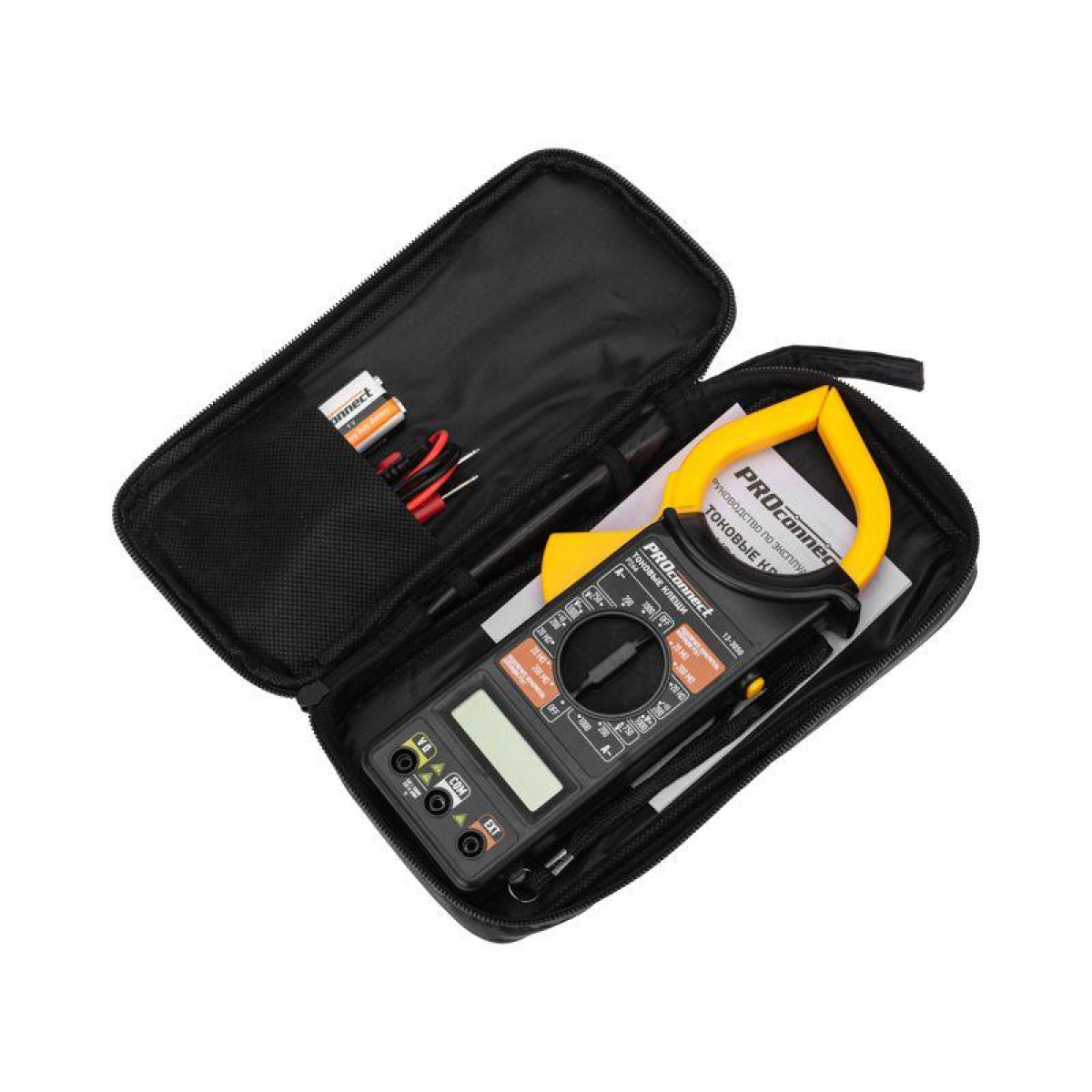 Изображение товара Клещи токовые Proconnect P266 для точных измерений электросистем