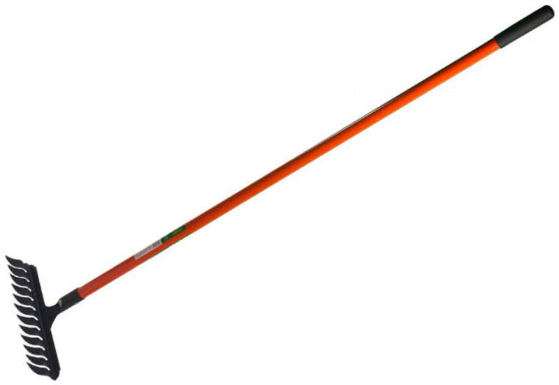 Изображение товара Грабли металлические витые Startul 12 зубьев, с черенком, 1400 мм, GARDEN (ST6089-01)